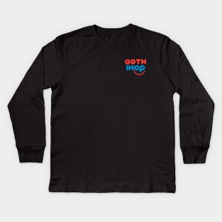 Goth Ihop Kids Long Sleeve T-Shirt